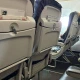 Empty last row of seats